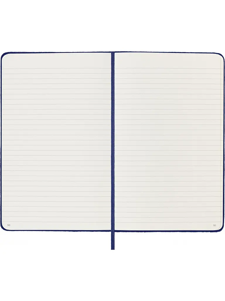 Записник Moleskine Velvet середній, Лінійка Фіолетовий + бокс (LCNBVELVQP060B) - фото 4