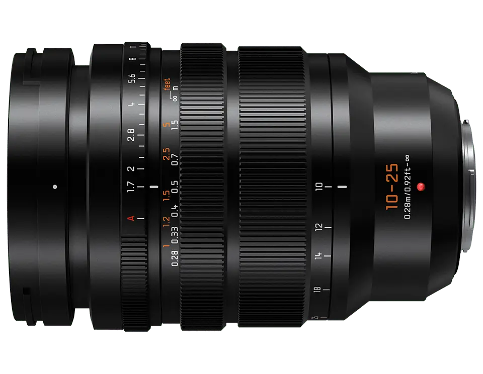 Об'єктив Panasonic Lumix G H-X1025E Leica DG VARIO-SUMMILUX Micro 4/3 Lens 10-25mm F / 1.7 ASPH - фото 2