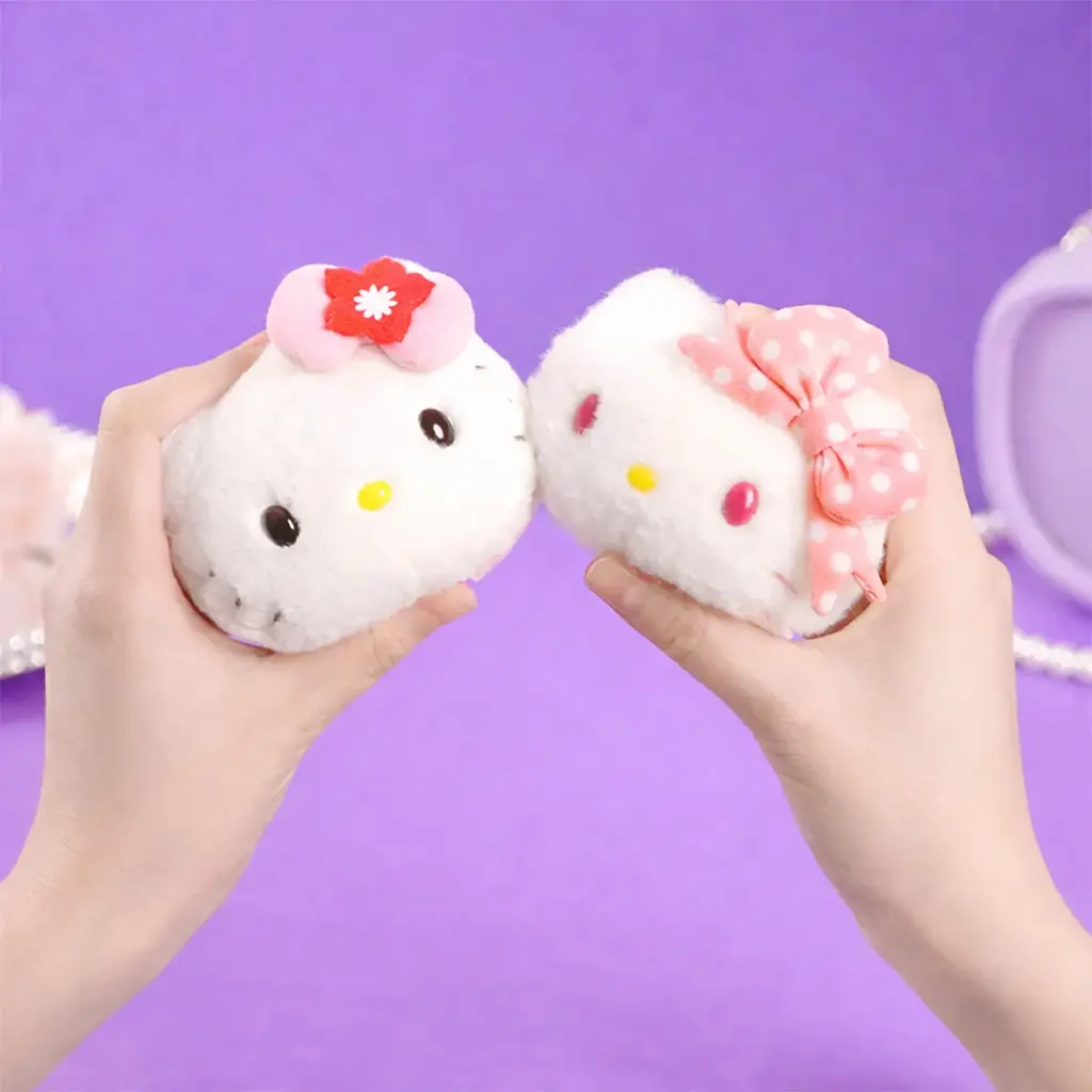 М’яка іграшка Pop Top Hello Kitty 9,8 х 6,9 х 7,8 см Поліестер Зірковий стиль - фото 9