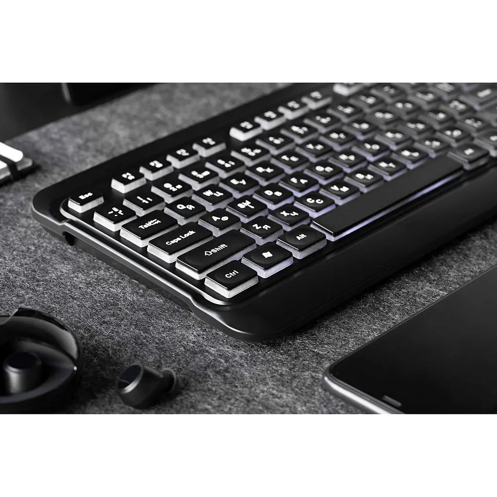 Клавіатура 2E KS120 USB UA Black (2E-KS120UB_UA) [150973] - фото 8