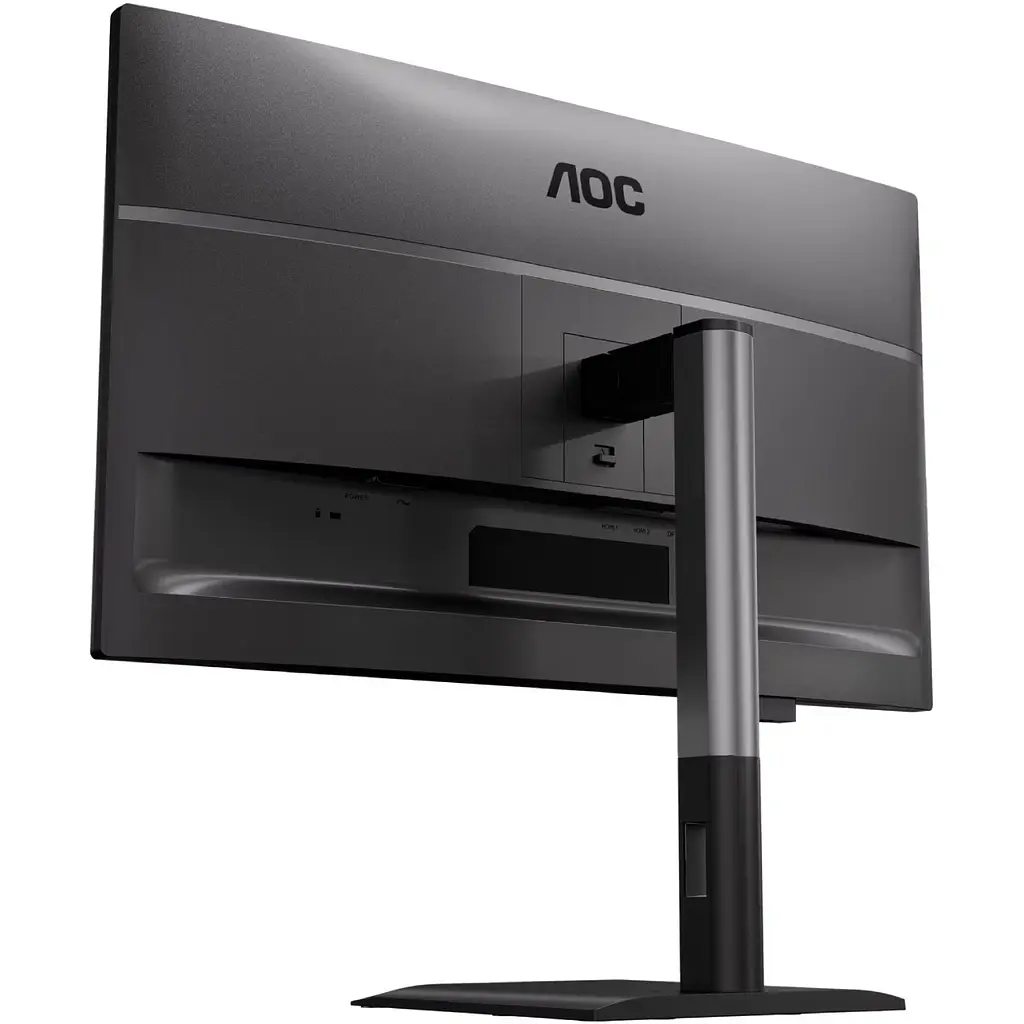 TFT 27" AOC Q27P4U, QHD, IPS, 120Hz, 2xHDMI, DP, USB-hub, HAS, Pivot, колонки, чорний - фото 7