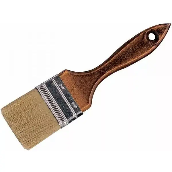 Кисть малярная плоская лакированная Virok Profi 50 мм (19V005) - фото 2
