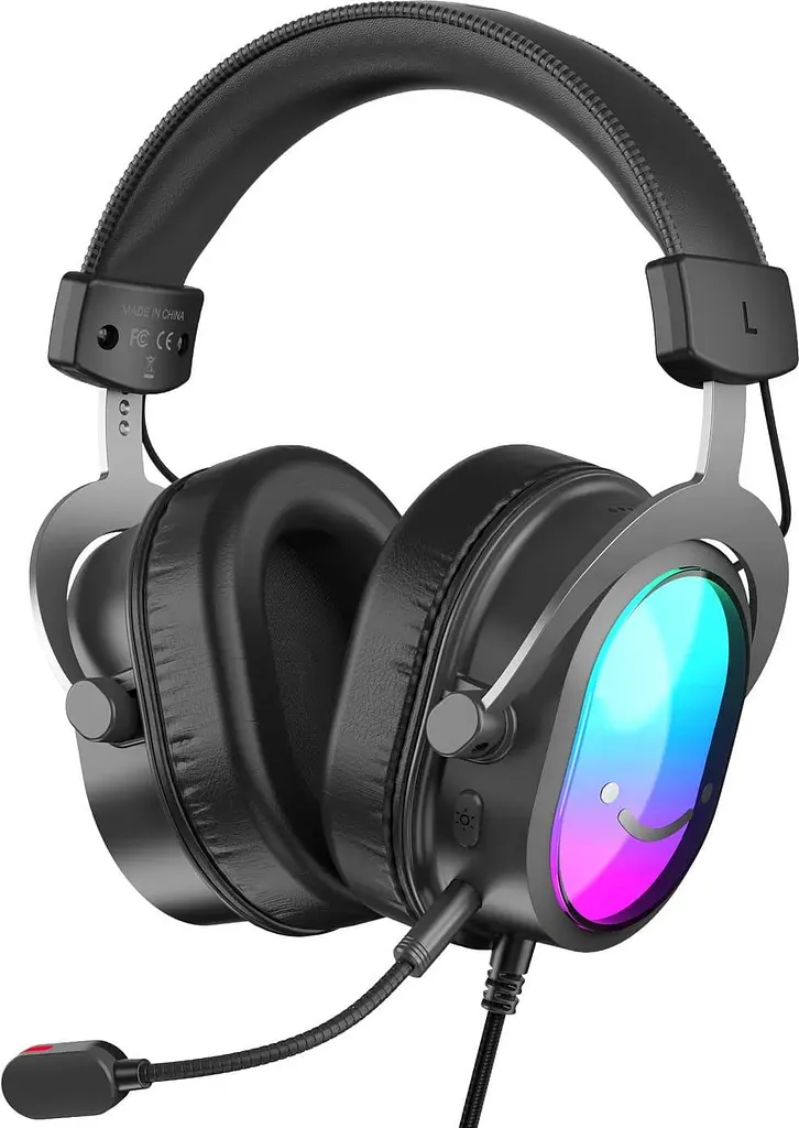 Игровая гарнитура Fifine H16 7.1 RGB Black (H16) - фото 2