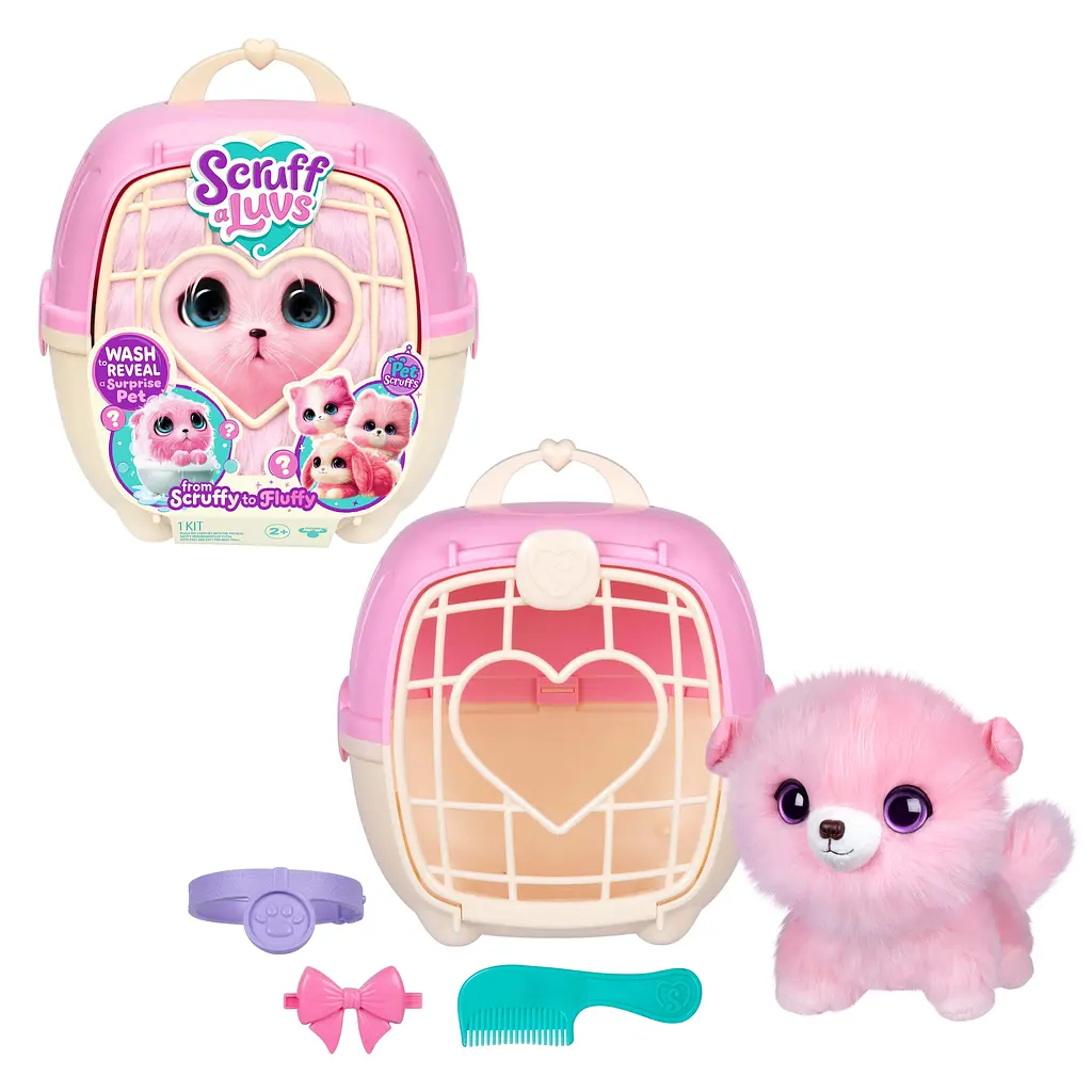 Игрушка Moose Scruff A Luvs Лохматое превращение пудровый (30326) - фото 3