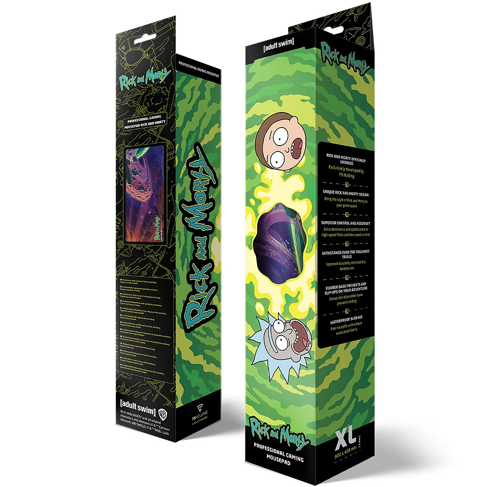 Килимок для миші Warner Bros. Rick and Morty Outer Space XL - фото 5