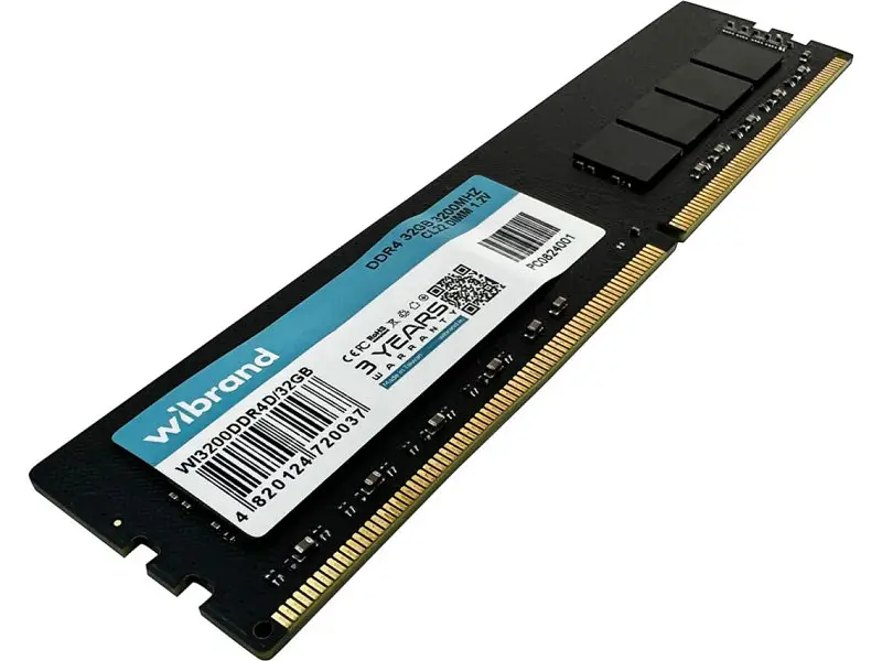Модуль памяті Wibrand 32 GB DDR4 3200 MHz (WI3200DDR4D/32GB) - фото 2