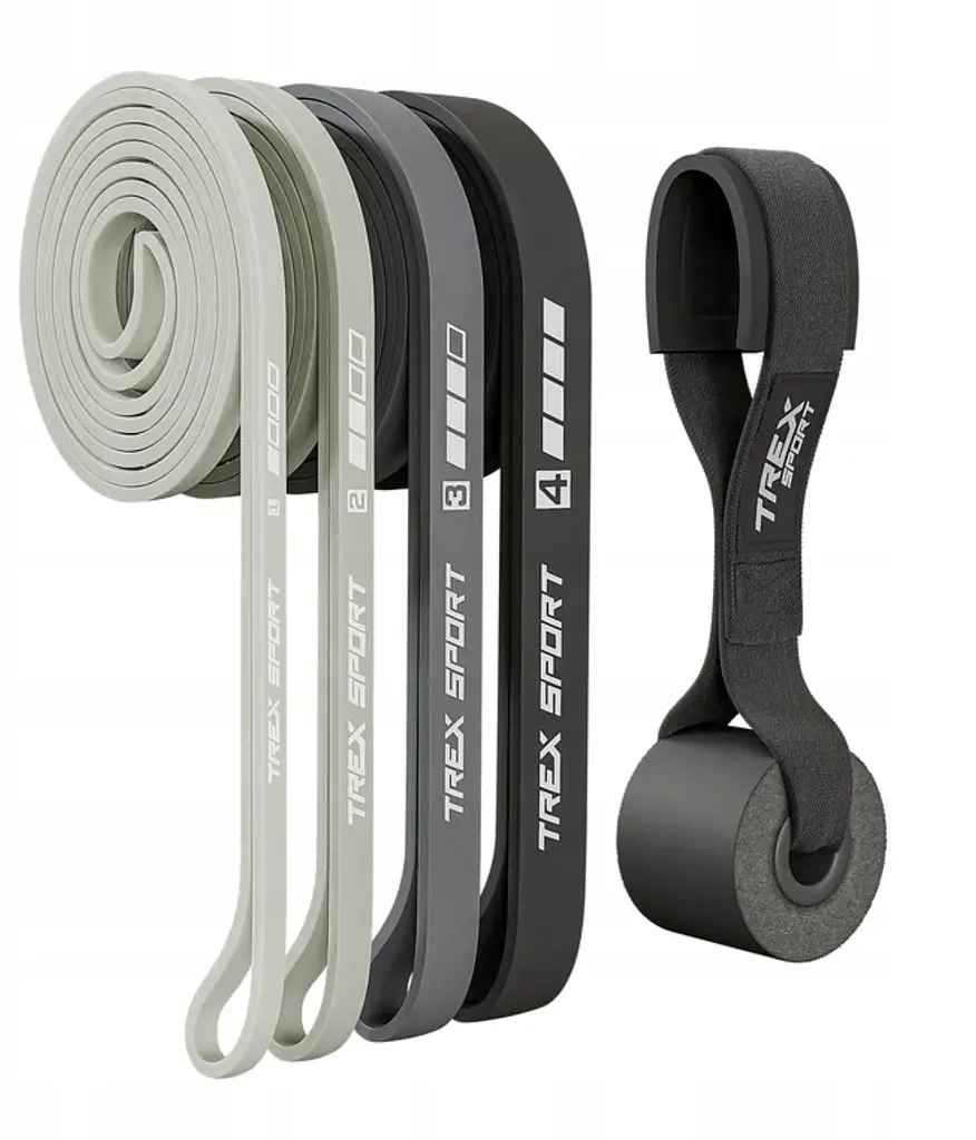 Набір резинок для фітнесу Trex Sport TX-004PB 4в1 2-41кг - фото 2