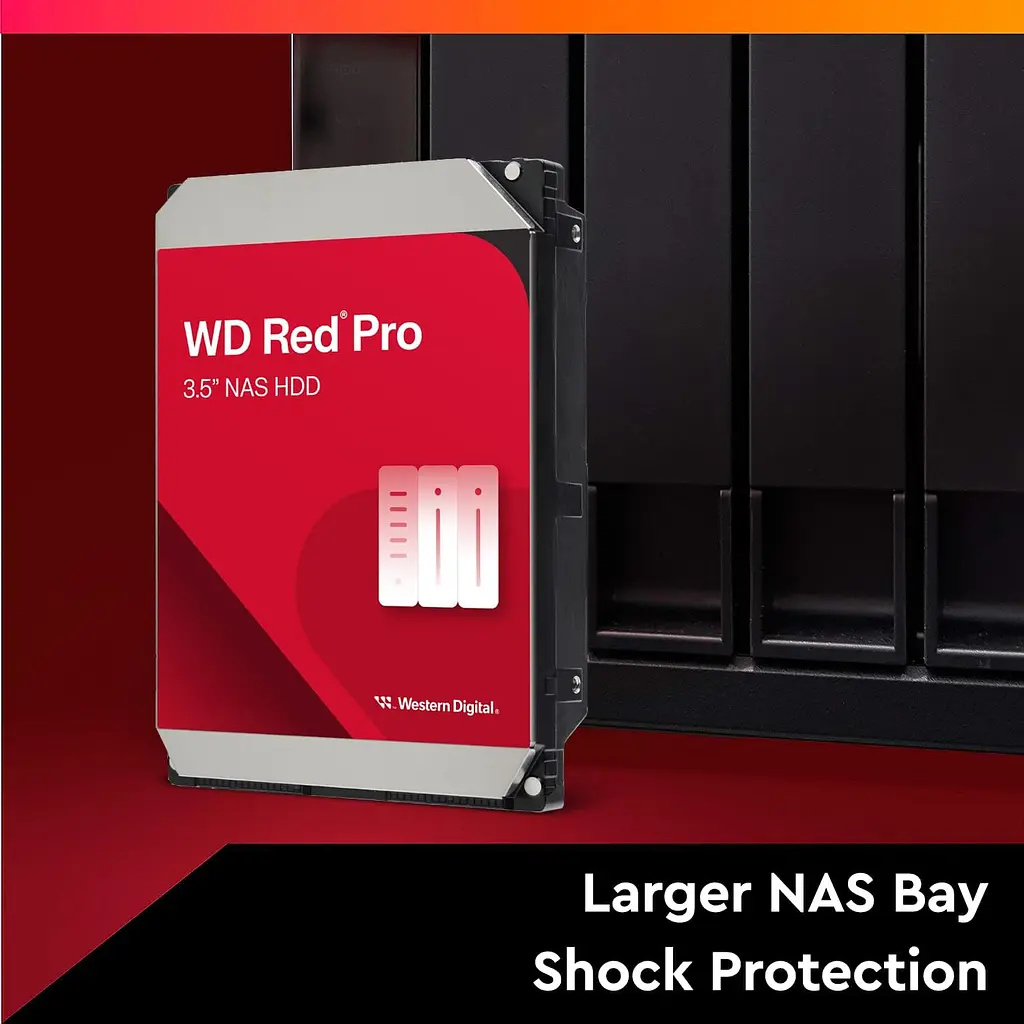 WD Жорсткий диск WD 10TB 3.5" 7200 512MB SATA Red Pro NAS - фото 2