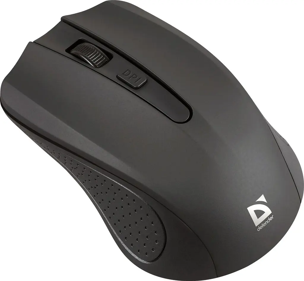 Мишка Defender Accura MM-935 бездротова, 4 кн. до 1600 dpi, чорна (52935) - фото 6
