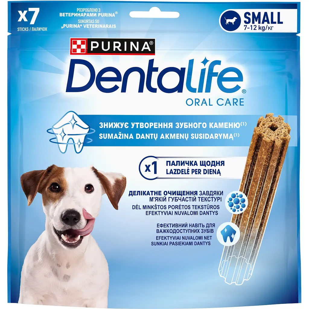 Ласощі для собак малих порід DentaLife для здоров'я зубів і ясен 115 г - фото 2