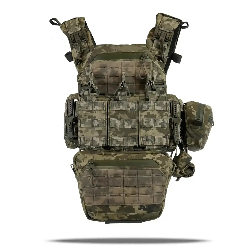Плитоноска Kiborg GU gen.2 + 6 підсумків Pixel (1000-k45002) - фото 2