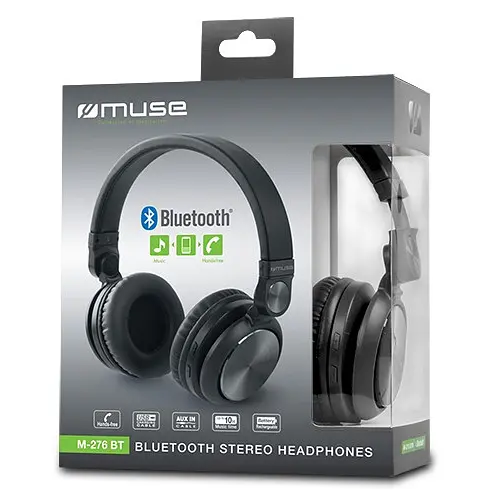 Наушники Muse black (M-276 BT) - фото 4