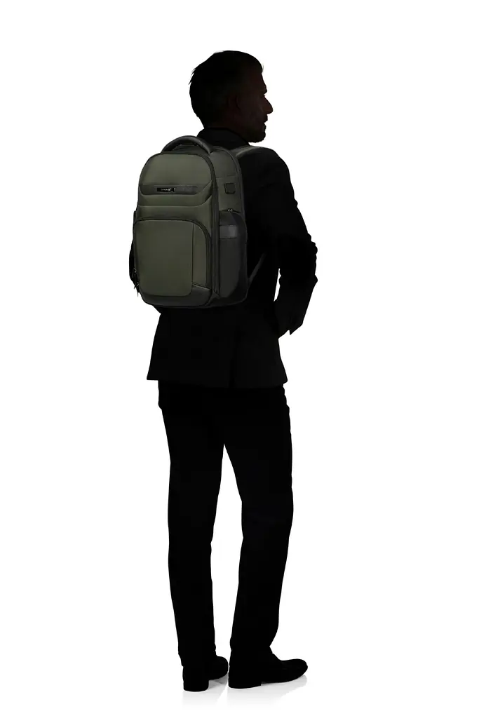 Рюкзак 15.6" Slim Samsonite PRO-DLX 6 GREEN 43х30х15 KM2*04018 - фото 3