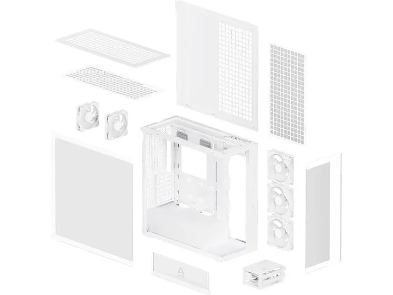 Корпус ARCTIC Xtender White (ACPCC00014A) - фото 8