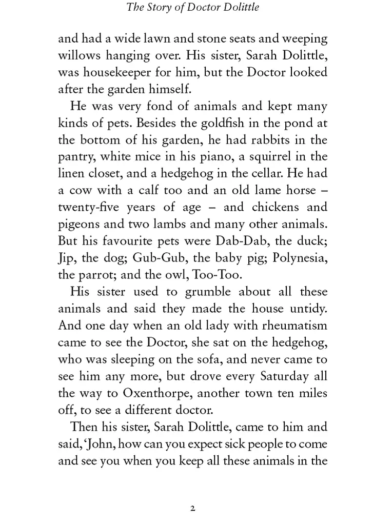 The Story of Doctor Dolittle - фото 3