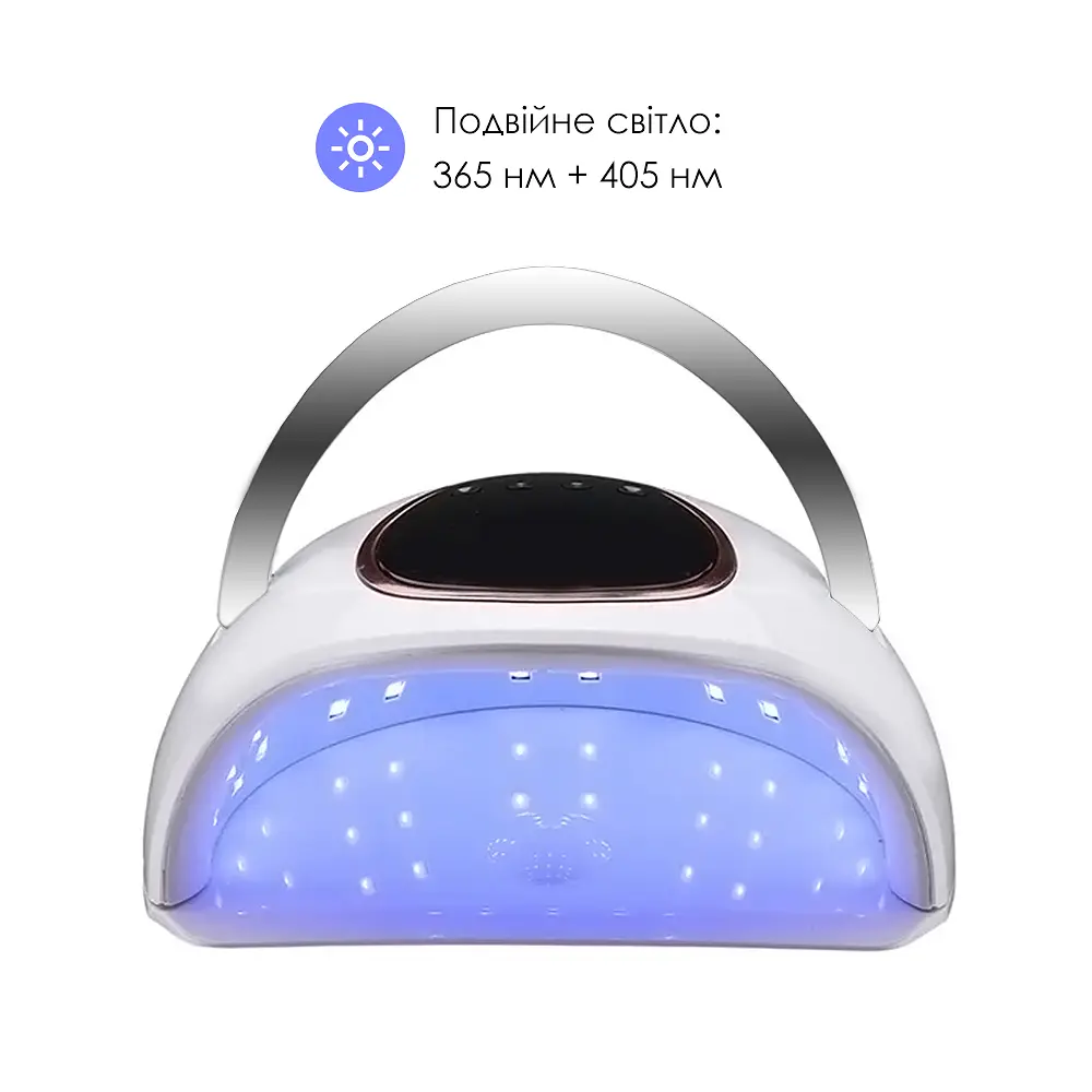 Лампа для манікюру SML K2 146 Вт 48led White - фото 3
