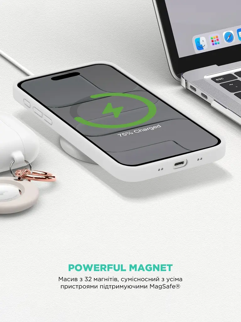 Чохол ArmorStandart ICON2 MagCase для Apple iPhone 17 Air White - фото 8