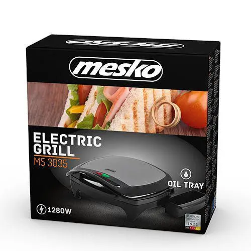 Контактний гриль Mesko MS 3035 Black - фото 6
