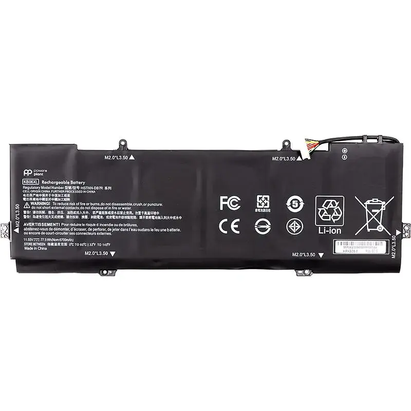 Акумулятор PowerPlant для ноутбуків HP Spectre X360 15-B Series (KB06XL) 11.55V 6700mAh (NB462100) - фото 2