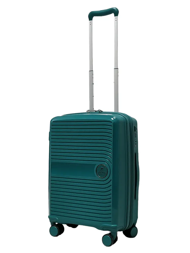 Валіза маленька S поліпропілен Airtex 223 58×40×22см 38л Бірюзова - фото 2