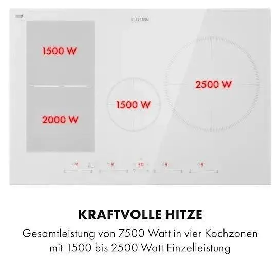 Індукційна плита Klarstein Delicatessa 77 Hybrid 7000W (10035199) - фото 2