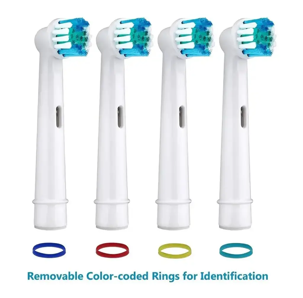 Змінні насадки для електричної зубної щітки Oral-B 4 шт., підходять для Precision Clean, Advance Power та ін. - фото 3