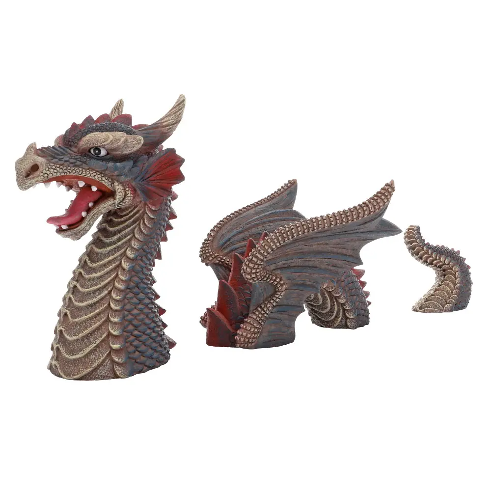 Декорація дракон Hobby Red Dragon 2 31.5x16x13.5 см (32069) - фото 9