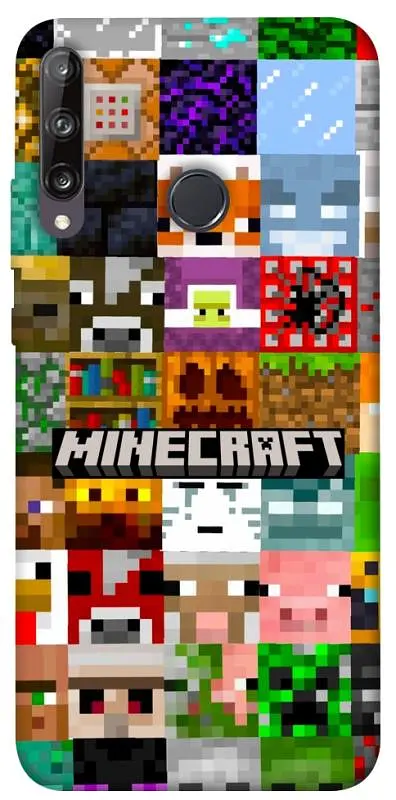 Чохол Demsky Minecraft collage для Huawei P40 Lite E / Y7p (2020)
