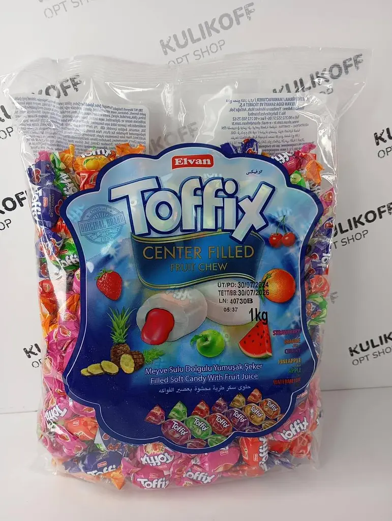 Цукерки Toffix асорті пакет 1 кг - фото 2