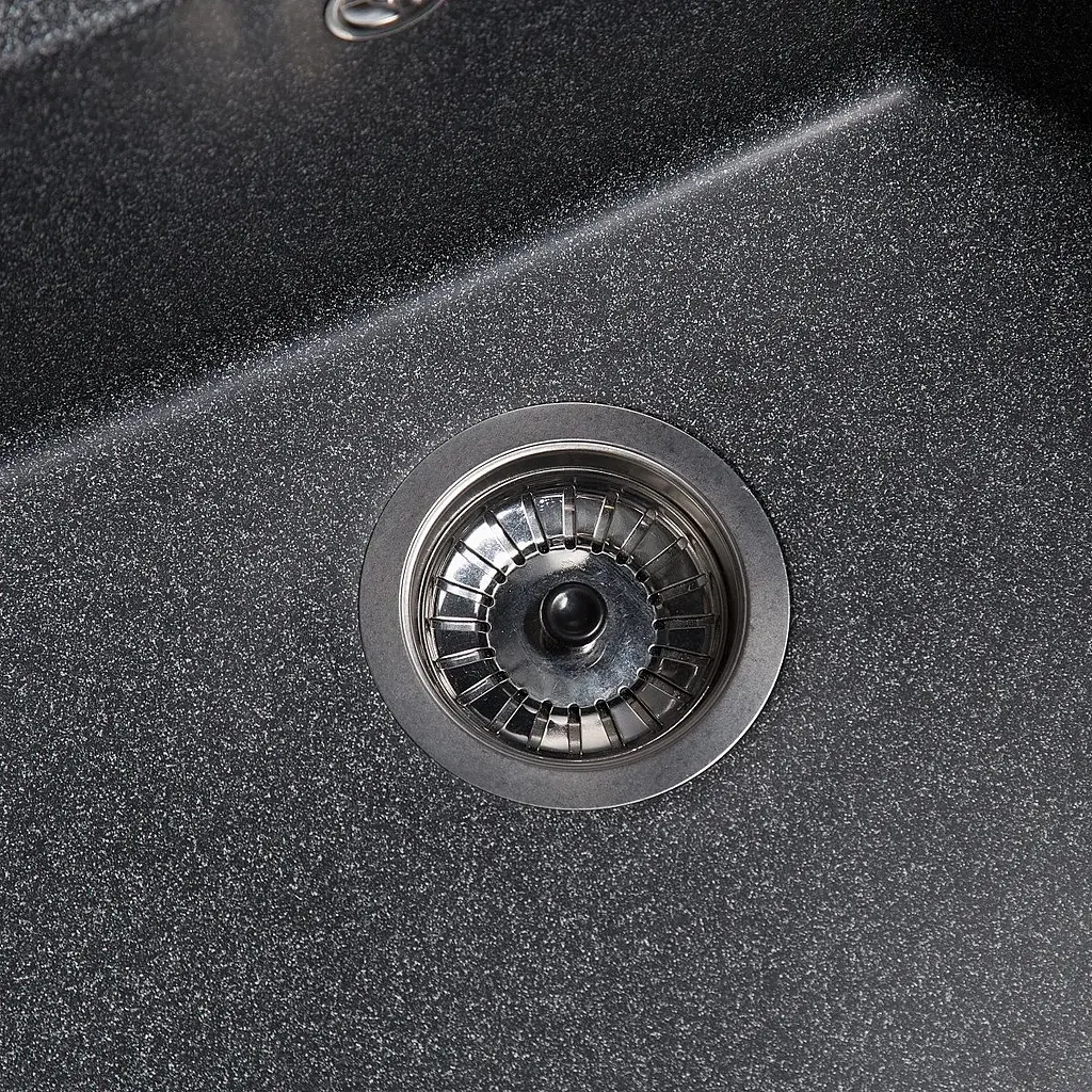 Кухонна мийка Romzha Kolo Grafit RO48663, Графит - фото 3
