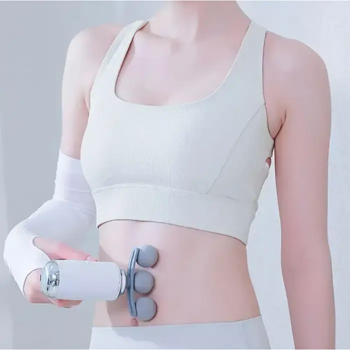 Массажер Fascial Gun, Портативный массажный пистолет LM-130 с турборежимом - фото 2