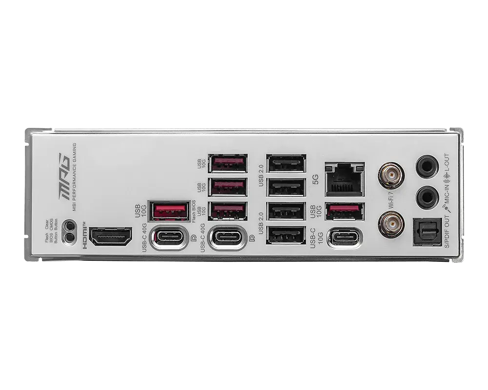 Материнська плата MSI X870E MPG Edge Ti Wi-Fi Socket AM5 (MPG X870E EDGE TI WIFI) Б/В - фото 4