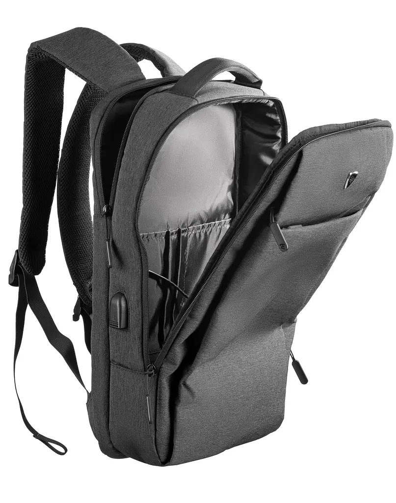 Рюкзак для ноутбука 2E Melange 16 black - фото 6