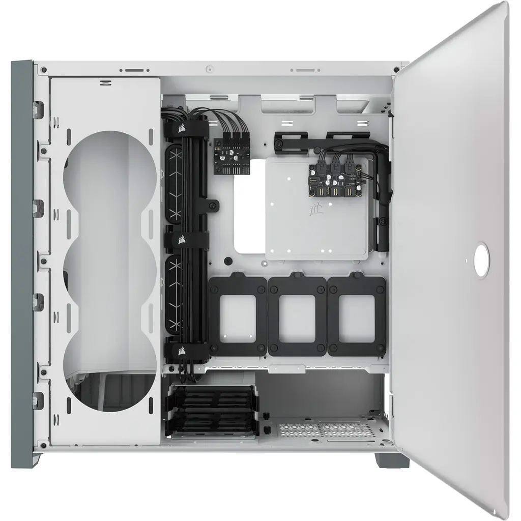 Корпус Corsair iCUE 5000X RGB Tempered Glass CC-9011213-WW White [101665] - фото 7