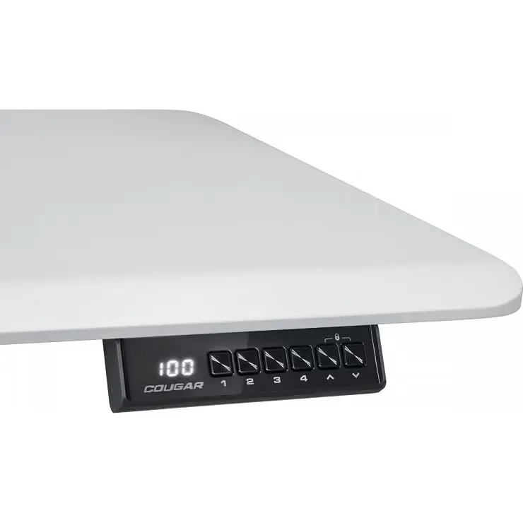 Комп'ютерний ігровий стіл Cougar Royal 140 Mossa White [124749] - фото 5