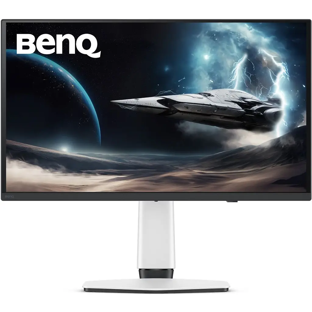Монитор TFT 27" BenQ EX271UZ, 4K UHD, QD-OLED, 240Hz, HDMI, DP, USB-C, USB-hub, белый (9H.LP2LA.TBE) - фото 9