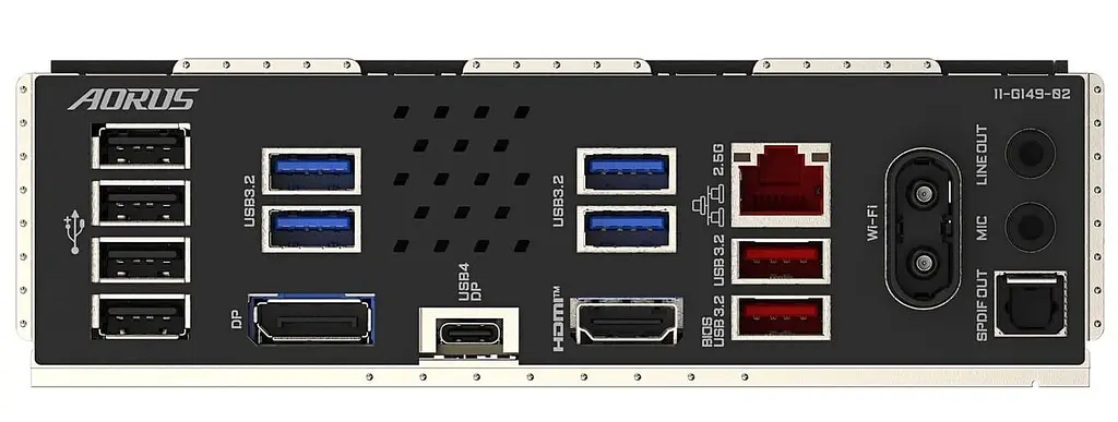Материнская плата Gigabyte B860M AORUS ELITE WIFI6E (B860M AORUS ELITE WIFI6E) (Socket 1851, Intel B860, Micro-ATX) - фото 5