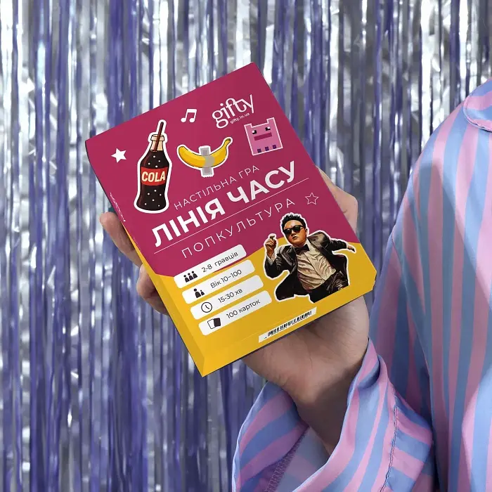 Настільна гра Gifty Лінія часу. Попкультура - фото 2