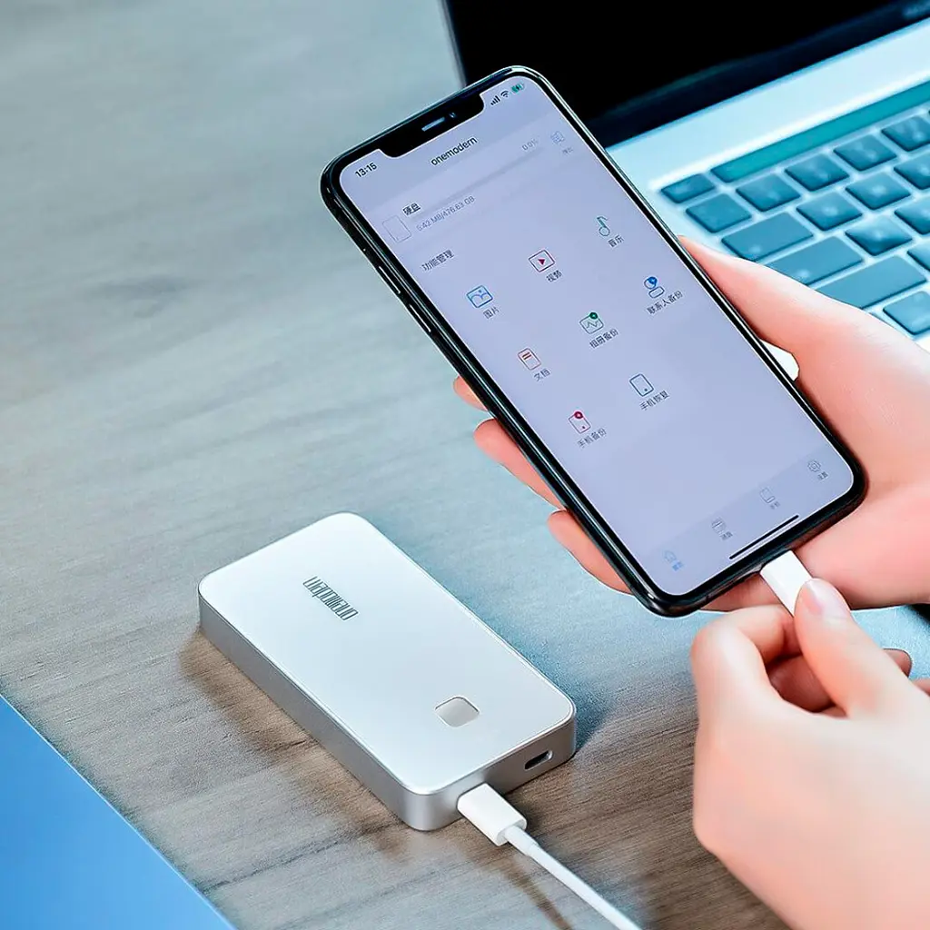 Зовнішній SSD накопичувач Onemodern SSD M9 Pro 1 TB White [3285440] [106233] - фото 4