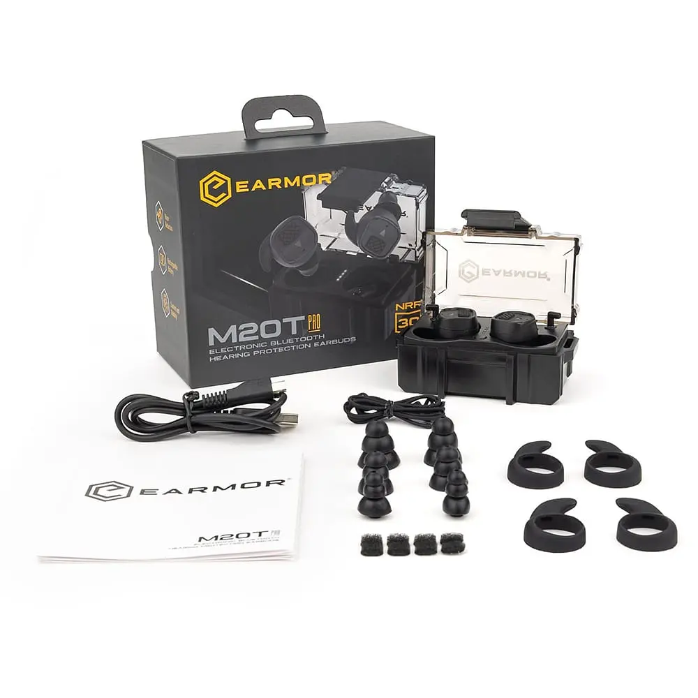 Активні захисні навушники (беруші) Earmor M20T PRO Black з Bluetooth 5.4 (96-00107) - фото 7