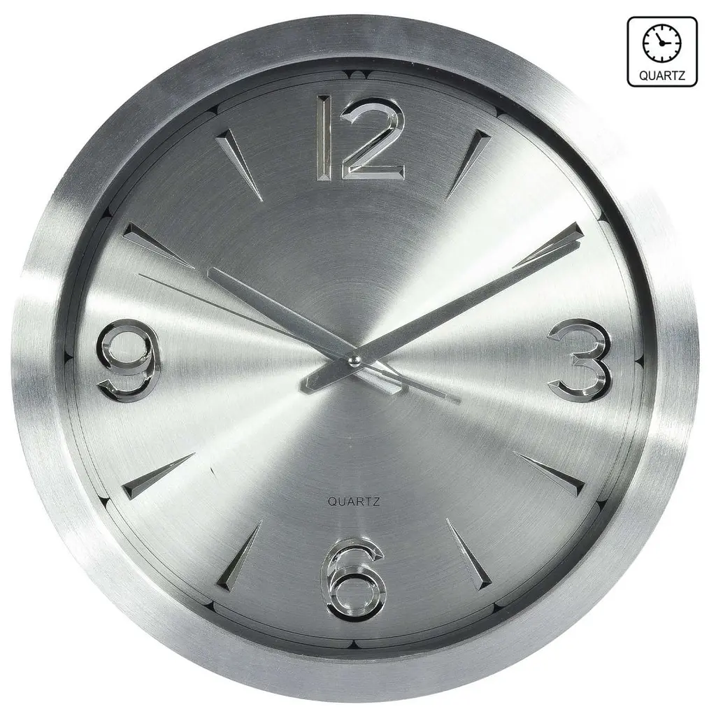 Годинник настінний Technoline 634911 Metal Silver (634911) - фото 2