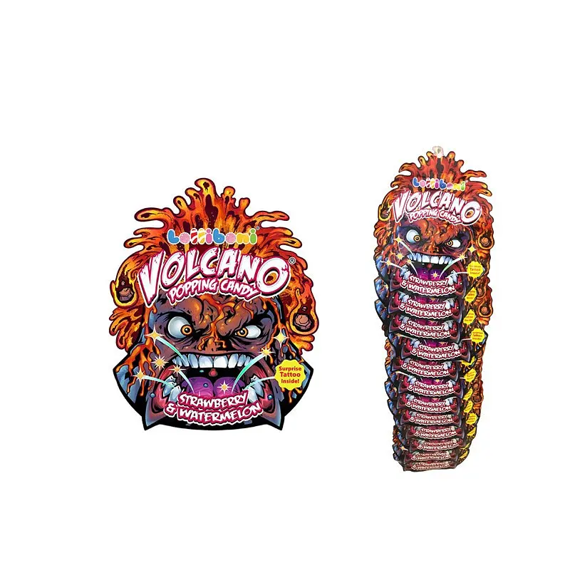 Цукерки Volcano Popping Candy Strawberry & Watermelon 18 g - фото 3