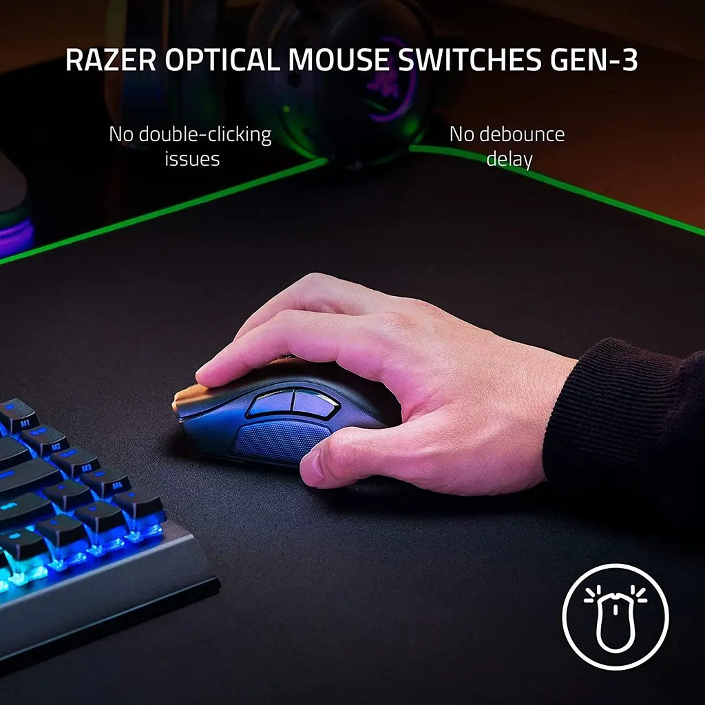 Миша Razer Naga V2 Pro Black (RZ01-04400100-R3G1) [78708] - фото 8