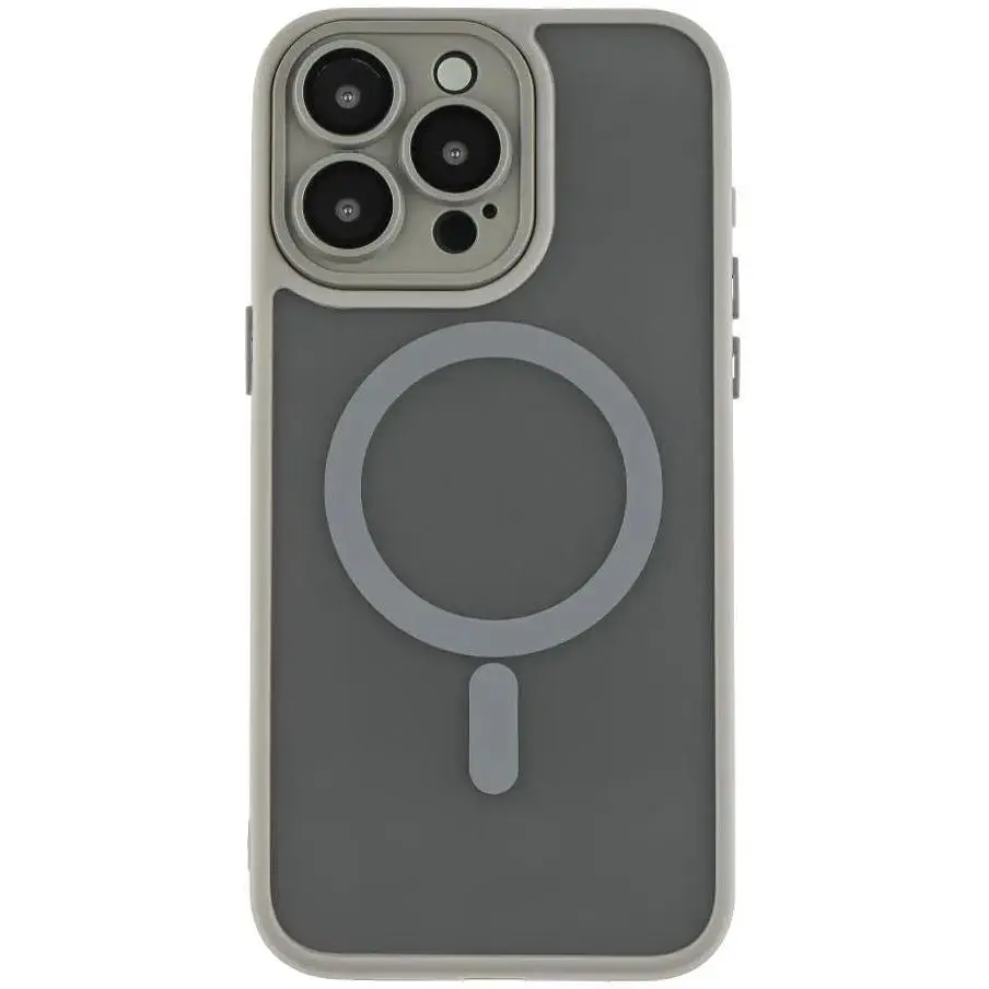 Чохол-накладка Magnetic Camera Lens with Magsafe Apple iPhone 14 Pro Max Grey (35213_3345357)