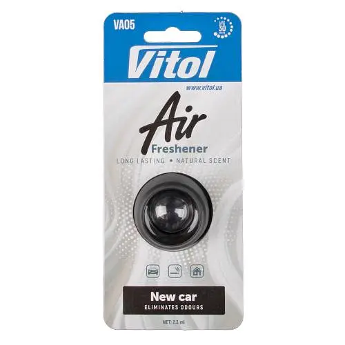 Освіжувач повітря Vitol Air New car 2.3мл