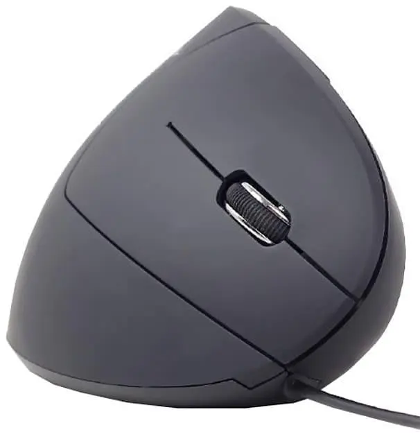 Миша Gembird MUS-ERGO-01 USB Black (MUS-ERGO-01) - фото 2