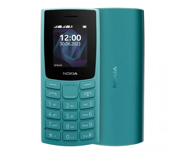 Телефон мобільний кнопковий Nokia 105 DS 2023 TA-1557 морська хвиля (1GF019CPG6C01) - фото 4