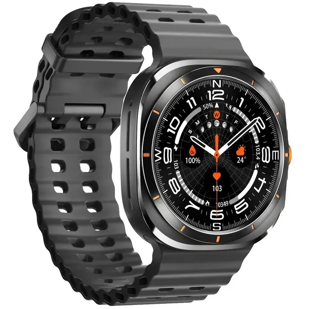 Умные часы Lemfo W7 с измерением давления и кислорода в крови Черные - фото 4