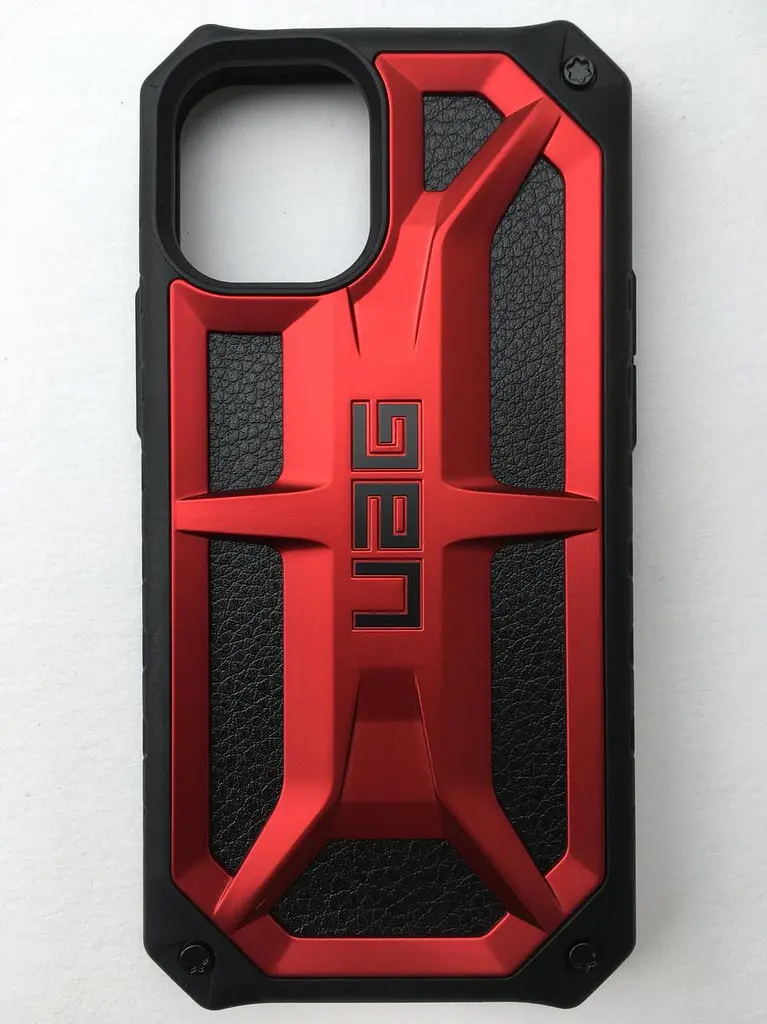 Чохол оригінальний протиударний UAG Monarch (Original) 112341119494 для iPhone 12 Mini (5.4") Crimson - фото 5