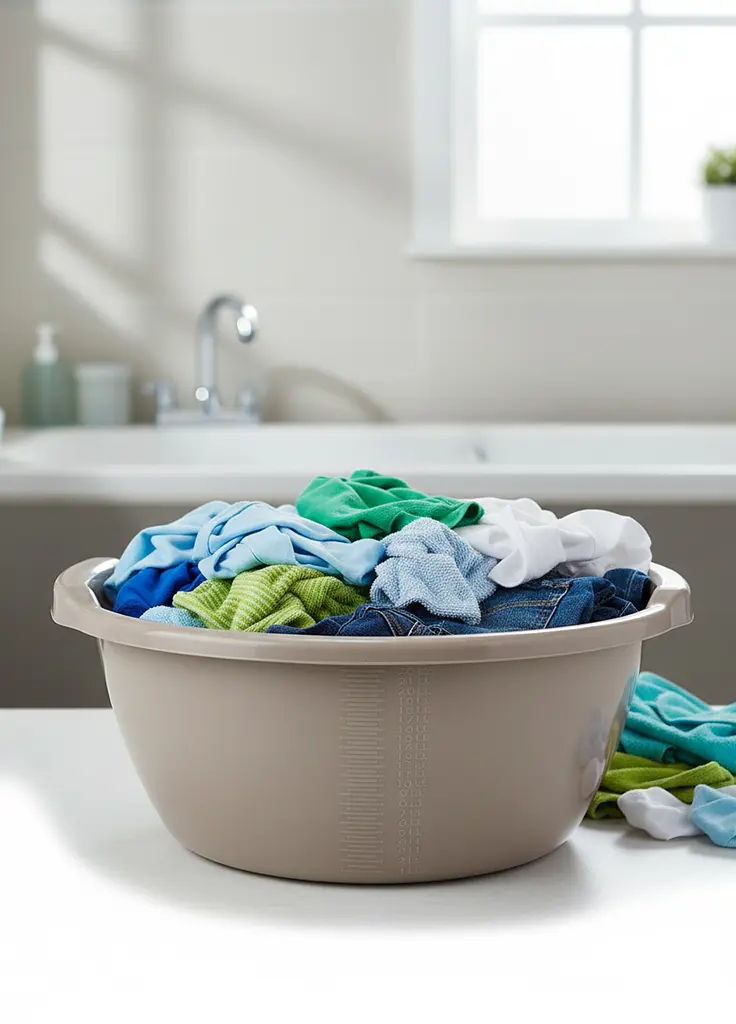 Таз Stars Plast круглий какао 25 л (94126/как) - фото 3